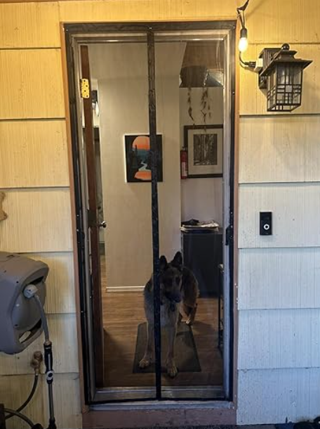 The Perfect Screen Door for a Back Door That Opens Outward