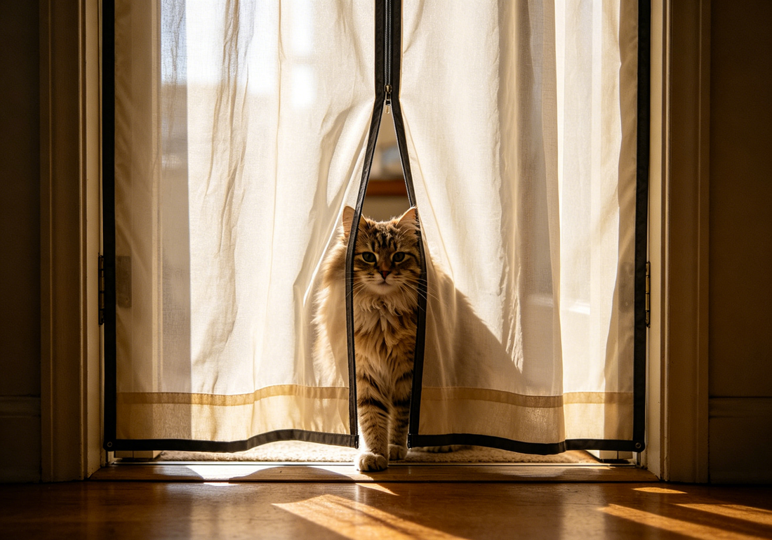 What are the most important factors to consider when choosing a magnetic screen door for high-traffic entryways, and how do different magnetic closure designs compare in terms of durability and long-term performance?