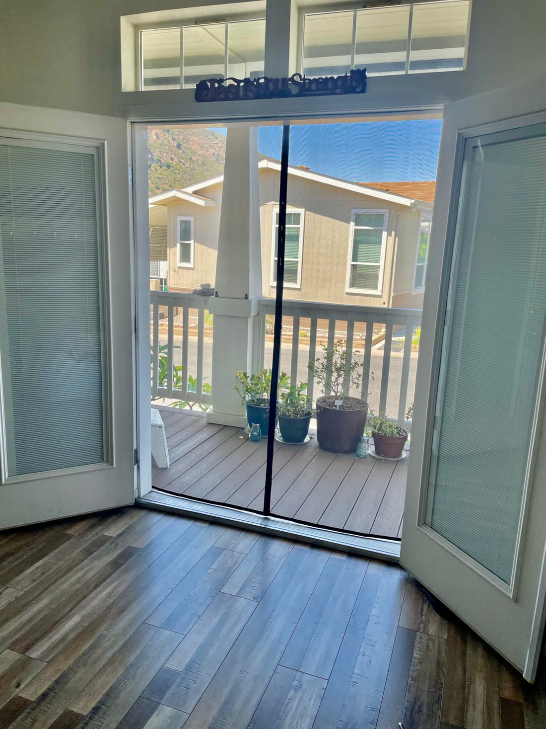 My Game-Changing Magnetic Screen Door for French Doors: No More Mosquito Bites!