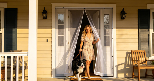 Will installing a magnetic screen door make the house look cheap?
