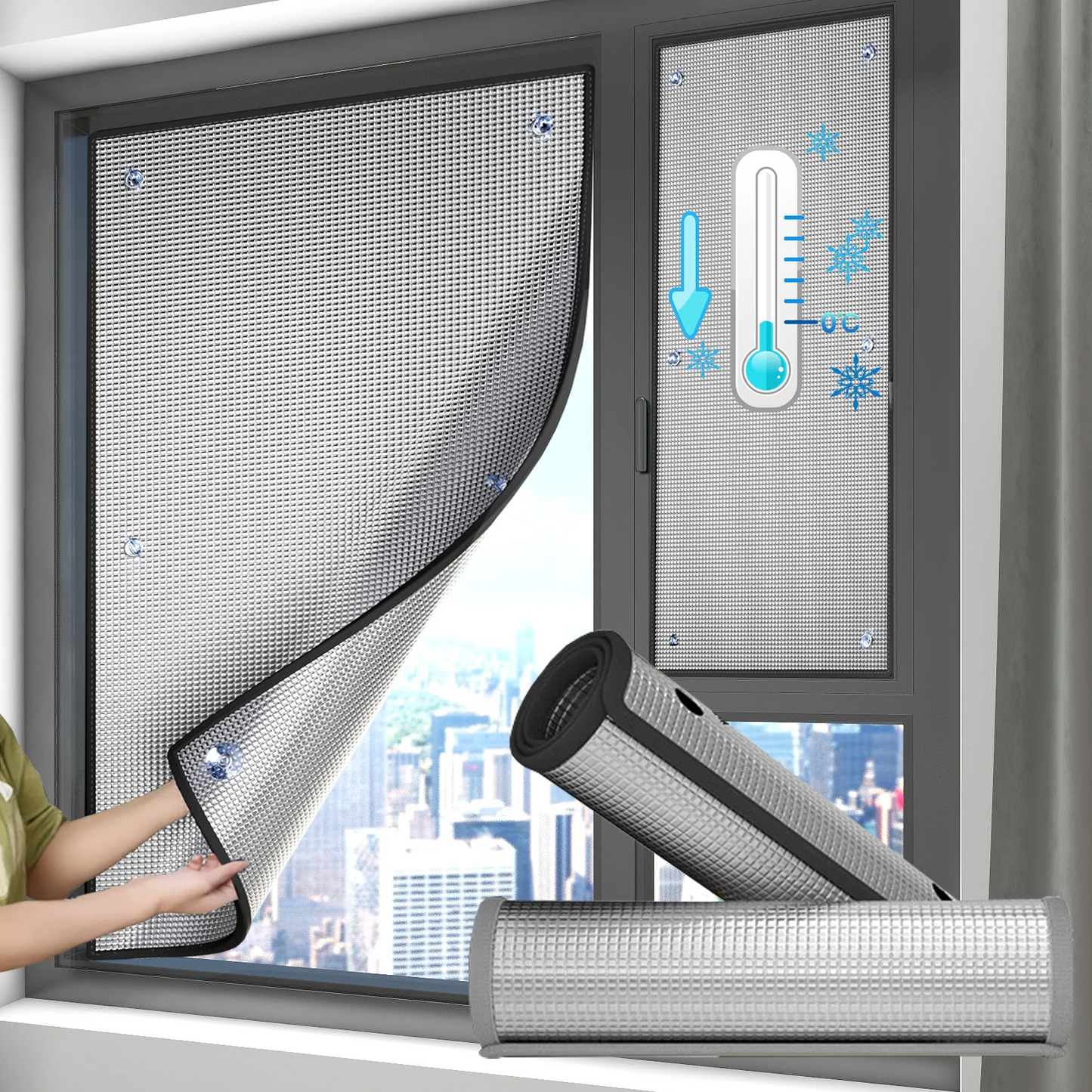 Reflective Window FilmDouble Bubble Reflective Insulation for Keep Heat