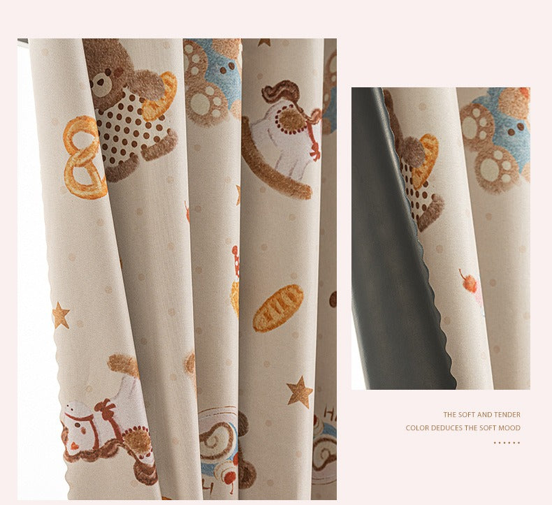 Self-Adhesive Hook-and-Loop Blackout Curtain