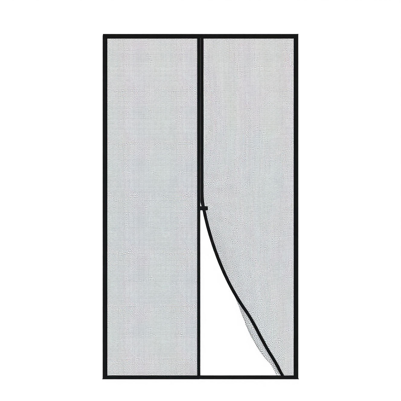 Customized Magnetic Screen Door Middle/Center Opening