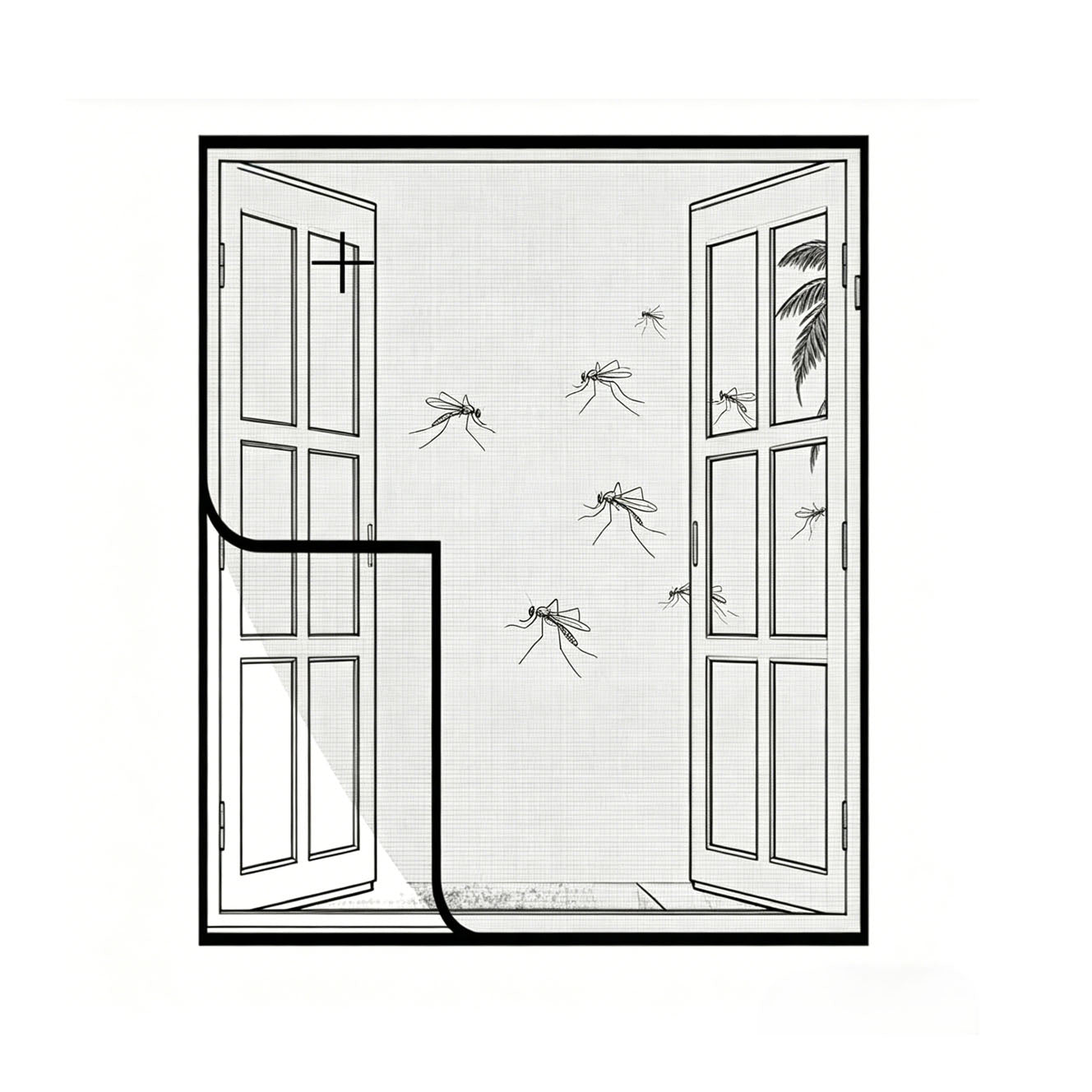 Customized Size Full-Sheet Window Mesh