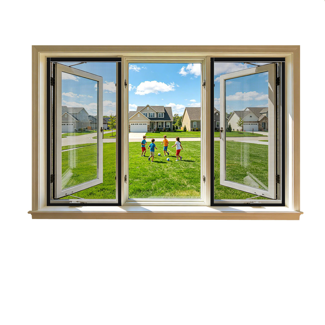 Customized Size Full-Sheet Window Mesh