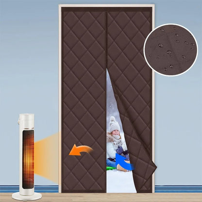 Customizable Magnetic Thermal Insulated Door Curtain