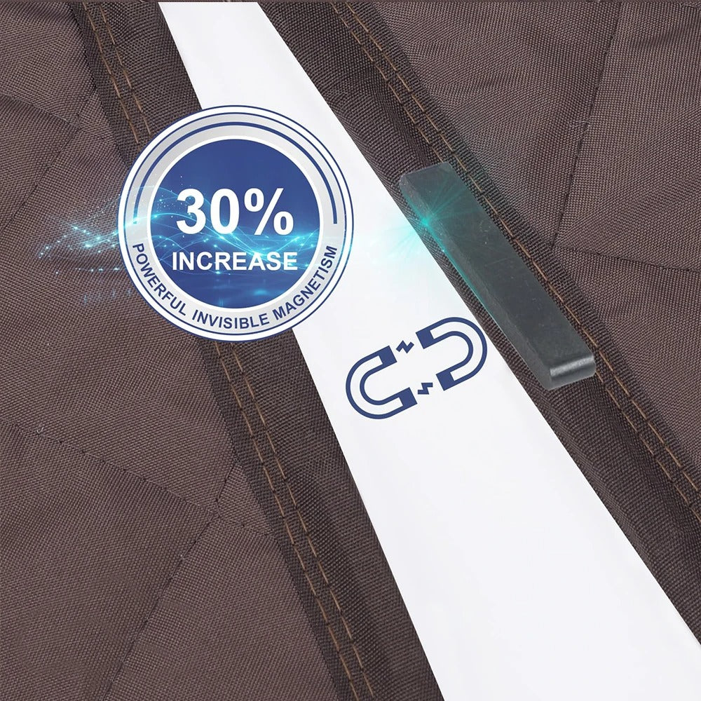 Customizable Magnetic Thermal Insulated Door Curtain