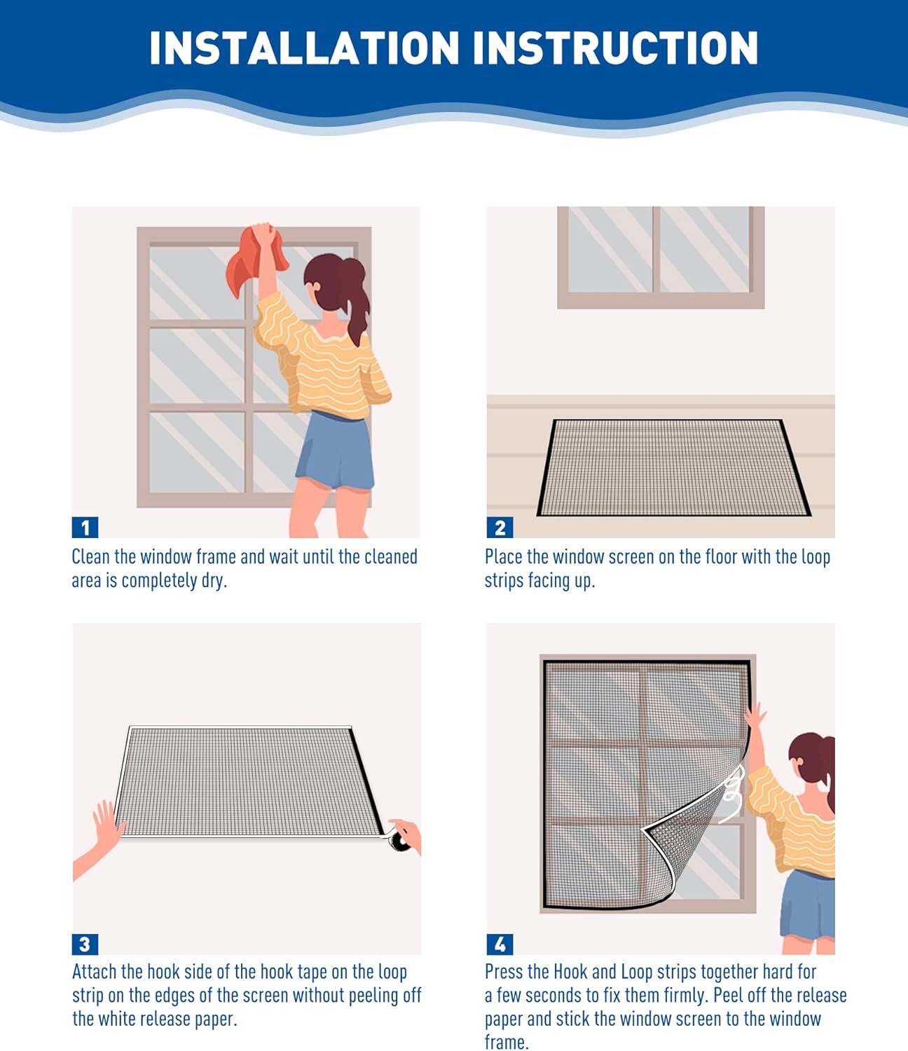 Customized Size Full-Sheet Window Mesh