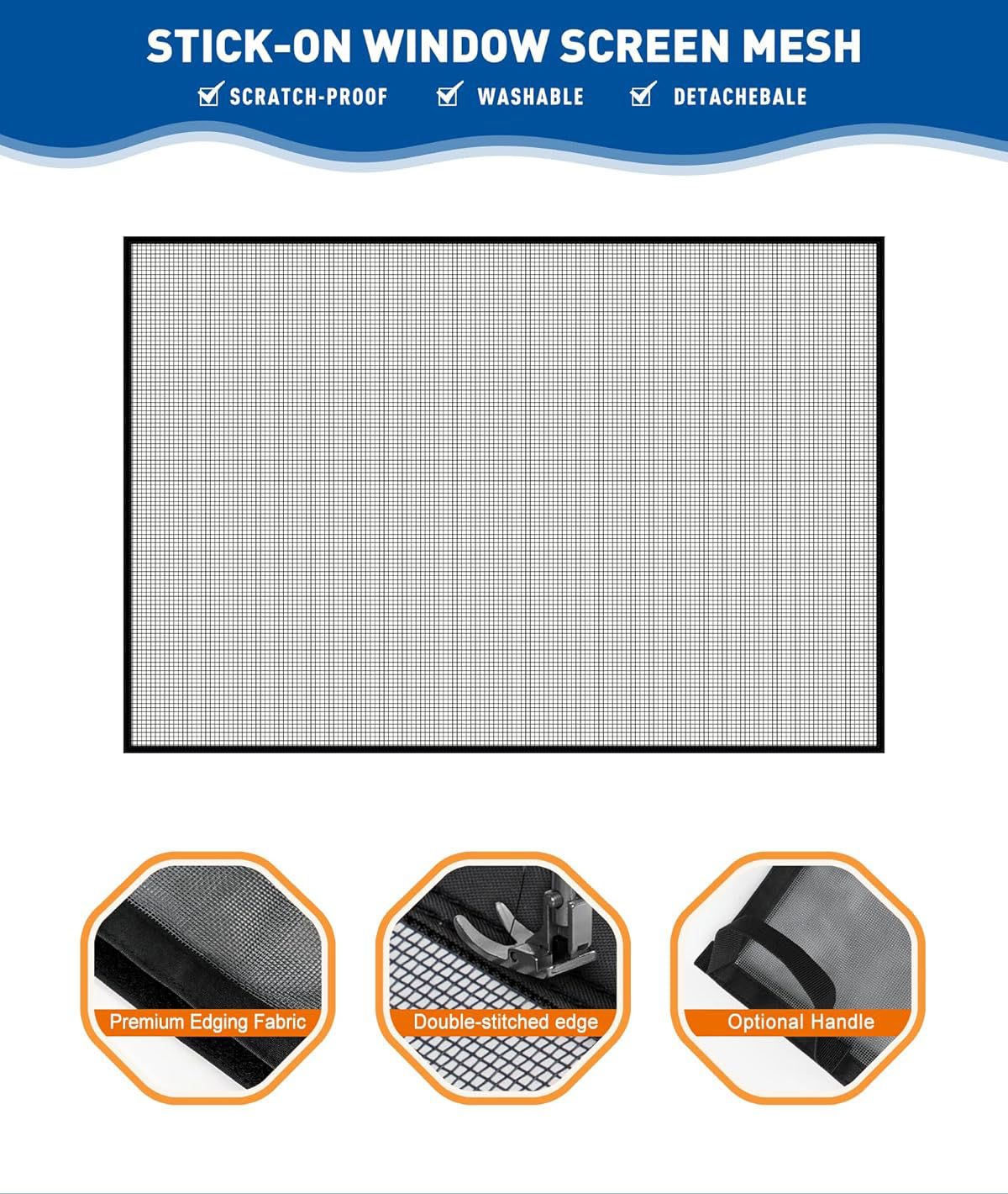 Customized Size Full-Sheet Window Mesh