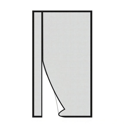 Customized Magnetic Screen Door Reversible Side Opening