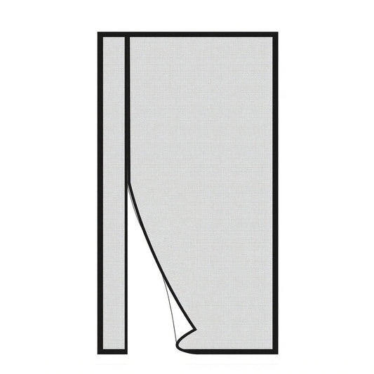 Customized Magnetic Screen Door Reversible Side Opening